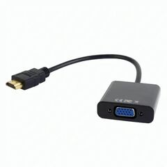 GEMBIRD ΜΕΤΑΤΡΟΠΈΑΣ HDMI MALE ΣΕ 3.5MM / VGA FEMALE (A-HDMI-VGA-03) (GEMA-HDMI-VGA-03)