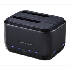 LC-POWER HDD DOCKING STATION LC-DOCK-U3-III - SATA - USB 3.0 (LC-DOCK-U3-III) (LCDOCK-U3-III)