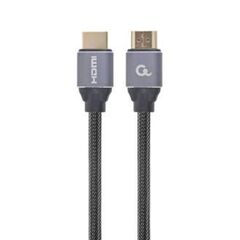GEMBIRD SELECT PLUS SERIES HDMI 1.4 BRAIDED CABLE HDMI MALE - HDMI MALE 7.5M ΜΑΎΡΟ (CCBP-HDMI-7.5M) (GEMCCBP-HDMI-7.5M)