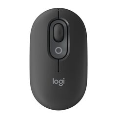 LOGITECH MOUSE POP WIRELESS WITH EMOJI BUTTON GRAPHITE