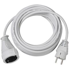 BRENNENSTUHL QUALITY PLASTIC EXTENSION CABLE 5M WHITE H05VV-F 3G1,5 (1168440) (BNN1168440)