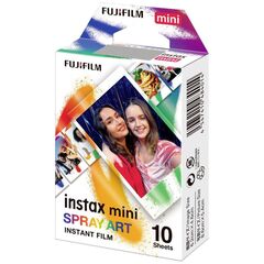 FUJIFILM COLOR INSTAX MINI INSTANT ΦΙΛΜ (10 EXPOSURES) SPRAY ART (16779809) (FJM16779809)
