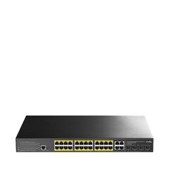 CUDY SWITCH GS2028PS4 24-GBE POE L2 MANAGED WITH 4 GIGABIT COMBO PORTS