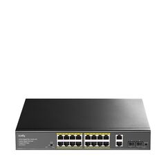 CUDY SWITCH GS1018PS2 16-GBE POE WITH 2 UPLINK GBE AND 2 UPLINK SFP