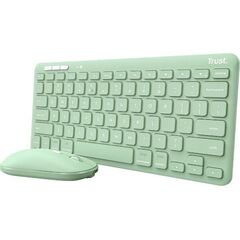 TRUST DESKSET WIRELESS LYRA US GREEN 24942