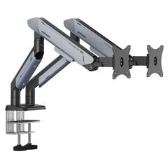 ANDA SEAT MONITOR ARM / STAND A9-2S BLACK- TITANIUM DUAL, WEIGHT CAPACITY (PER SCREEN): 2-15KG