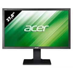 ACER USED ΟΘΌΝΗ B273HL LED, 27" 1920X1080, VGA/DVI/HDMI, GRADE B