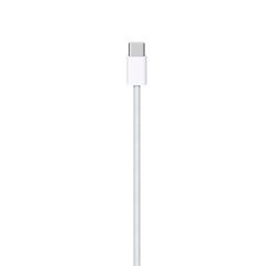 APPLE BRAIDED CABLE USB-C MALE - USB-C 60W WHITE 1M (MQKJ3ZM/A) (APPMQKJ3ZM-A)