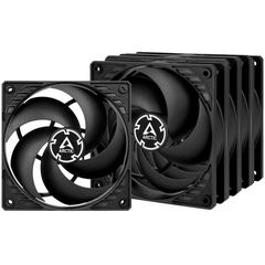 ARCTIC F12 PWM  PACK OF 5PCS - BEST PERFORMANCE/NOISE CASE FAN - 120MM BLACK