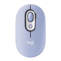 LOGITECH MOUSE POP WIRELESS WITH EMOJI BUTTON LILAC
