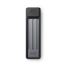 SEAGATE SSD ULTRA COMPACT SSD 1TB STMX1000400, USB 3.2 GEN 2, BLACK