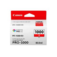 CANON ΜΕΛΆΝΙ INKJET PFI1000R RED (0554C001) (CANPFI-1000R)