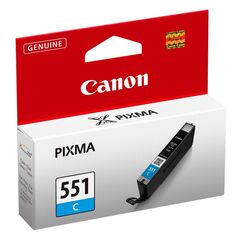 CANON ΜΕΛΆΝΙ INKJET CLI-551C CYAN (6509B001) (CANCLI-551C)