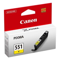 CANON ΜΕΛΆΝΙ INKJET CLI-551Y YELLOW (6511B001) (CANCLI-551Y)