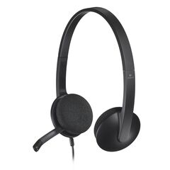 LOGITECH H340 USB HEADSET (BLACK, WIRED) (LOGH340)