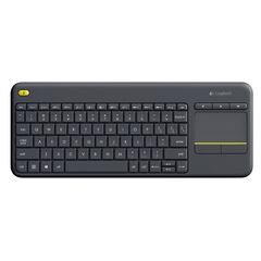 LOGITECH K400 PLUS ΑΣΎΡΜΑΤΟ ΠΛΗΚΤΡΟΛΌΓΙΟ ΜΕ TOUCHPAD ΑΓΓΛΙΚΌ US BLACK (920-007145) (LOGK400)