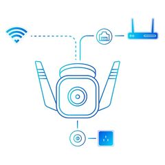TP-LINK OUTDOOR SECURITY WI-FI CAMERA TAPO C310 V1 (TAPO C310) (TPC310)