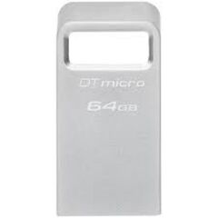 KINGSTON DATATRAVELER MICRO GEN2 64GB USB 3.2 STICK SILVER (DTMC3G2/64GB) (KINDTMC3G2-64GB)