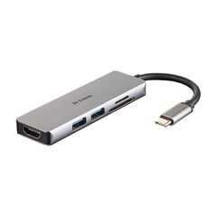 D-LINK 5-IN-1 USB-C HUB WITH HDMI AND SD/MICROSD CARD READER (DUB-M530)