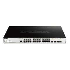 D-LINK SWITCH 28-PORT GIGABIT POE+ SMART SWITCH INCLUDING 4 SFP PORTS