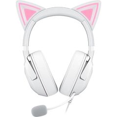 RAZER KRAKEN KITTY V2 - WHITE - RGB - USB 7.1 GAMING HEADSET - KITTY EARS - PC / PS5 / SWITCH