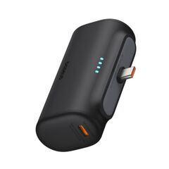 BASEUS POWERBANK COMPACT 5000MAH, 20W, USB-C CZARNY (P10068306113-00) (BASP10068306113-00)