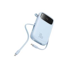 BASEUS POWERBANK QPOW 2 10000MAH 30W 2XUSB-C BLUE (P10055008313-00) (BASP10055008313-00)