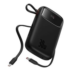 BASEUS POWERBANK QPOW 2 10000MAH 30W 2XUSB-C BLACK (P10055008113-00) (BASP10055008113-00)