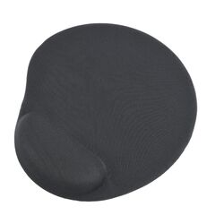GEMBIRD GEL MOUSE PAD 260MM ΜΕ ΣΤΉΡΙΓΜΑ ΚΑΡΠΟΎ ΜΑΎΡΟ (MP-GEL-BK) (GEMMP-GEL-BK)