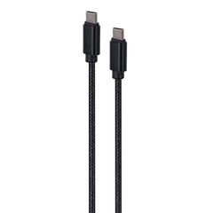 GEMBIRD CABLE USB TYPE-C -> USB TYPE-C 1.8M CHARGING/DATA TRANSMISSION BLACK (CCDB-MUSB2B-CMCM-6) (GEMCCDB-MUSB2B-CMCM-6)