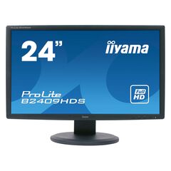 IIYAMA USED ΟΘΌΝΗ B2409HDS LED, 24" 1920X1080, VGA/HDMI/DVI, GRADE B