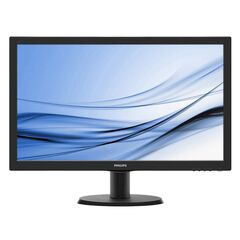 PHILIPS USED ΟΘΌΝΗ 243V5LHAB LED, 24" 1920X1080, DVI/VGA, GRADE B