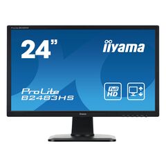 IIYAMA USED ΟΘΌΝΗ B2483HS LED, 24" 1920X1080, VGA/HDMI/DISPLAYPORT, GRADE B