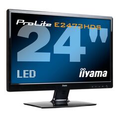 IIYAMA USED ΟΘΌΝΗ E2473HDS LED, 24" 1920X1080, VGA/DVI/HDMI, GRADE B