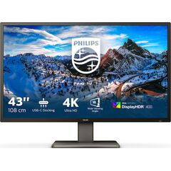 LED PHILIPS 439P1 4MS VA 4K USB-C 43"