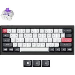 KEYCHRON Q4 HE (Q4H-C1) QMK WIRELESS CUSTOM HALL EFFECT KEYBOARD PURPLE SWITCH 60% US LAYOUT