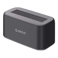 ORICO DOCKING STATION ΓΙΑ 2.5" Ή 3.5" SATA HDD/SSD 6819C3-V1, 5GBPS, ΜΑΎΡΟ