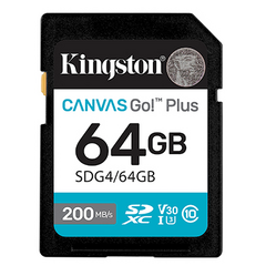 64GB SDXC CANVAS GO PLUS G4