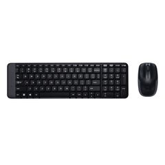 LOGITECH MK220 DESKTOP COMBO US (BLACK, WIRELESS) (LOGMK220US)