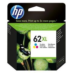 HP 62XL ORIGINAL HIGH (XL) YIELD CYAN, MAGENTA, YELLOW