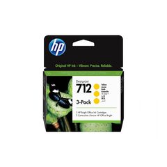 HP ΜΕΛΆΝΙ INKJET NO.712 YELLOW 3-PACK (3ED79A) (HP3ED79A)