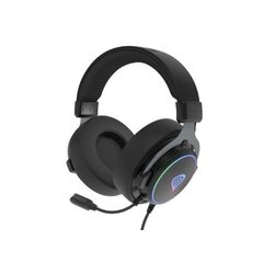 GENESIS GAMING HEADSET NEON 764 WITH MICROPHONE RGB ILLUMINATION BLACK, USB (NSG-2169) (GNSNSG-2169)