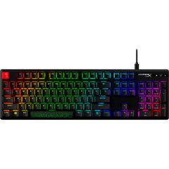 HYPERX ALLOY ORIGINS PBT HX AQUA MECHANICAL FULL SIZE GAMING KEYBOARD (US LAYOUT) - BLACK - 639N5AA