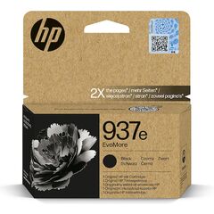 HP 937E EVOMORE BLACK ORIGINAL INK CARTRIDGE