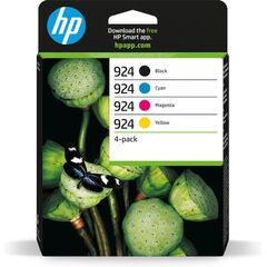 HP 924 CMYK ORIGINAL INK CARTRIDGE 4-PACK