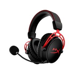 HYPERX CLOUD ALPHA OVER EAR WIRELESS GAMING HEADSET BLACK/RED - 4P5D4AA