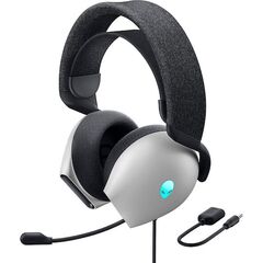 DELL ALIENWARE WIRED GAMING HEADSET - AW520H - LUNAR LIGHT