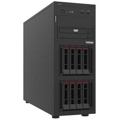 LENOVO ST250 V3 XEON E-2436 6C (2.9GHZ 12MB CACHE/65W), 1X32GB, O/B, 2.5'' HS (8), RAID CONTROLLER 5350-8I, 2X1GBE, HS 800W TITANIUM, XCC2 PLATINUM, NO DVD, 3Y BASIC NBD