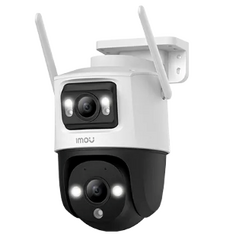 IMOU IP CAMERA CRUISER DUAL 6MP IPC-S7XP-6M0WED, OUTDOOR, DUAL CAMERA 3MP FIXED & 3MP MOTORIZED ROTATED PTZ CAMERA, H.265/H.264, 8X DIGITAL ZOOM,WIFI, ETHERNET, MICRO SD, MIC&SPEAKER, 2 WAY TALK, BUILT IN SIREN &SPOTLIGHT, DC12V, SMART TRACKING, 2YW.