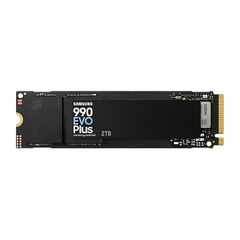 SAMSUNG SSD M.2 NVME PCI-E GEN4 2TB MZ-V9S2T0BW SERIES 990 EVO PLUS, M.2 2280, NVME PCI-E GEN4X4/5X2, READ 7250MB/S, WRITE 6300MB/S, 5YW.